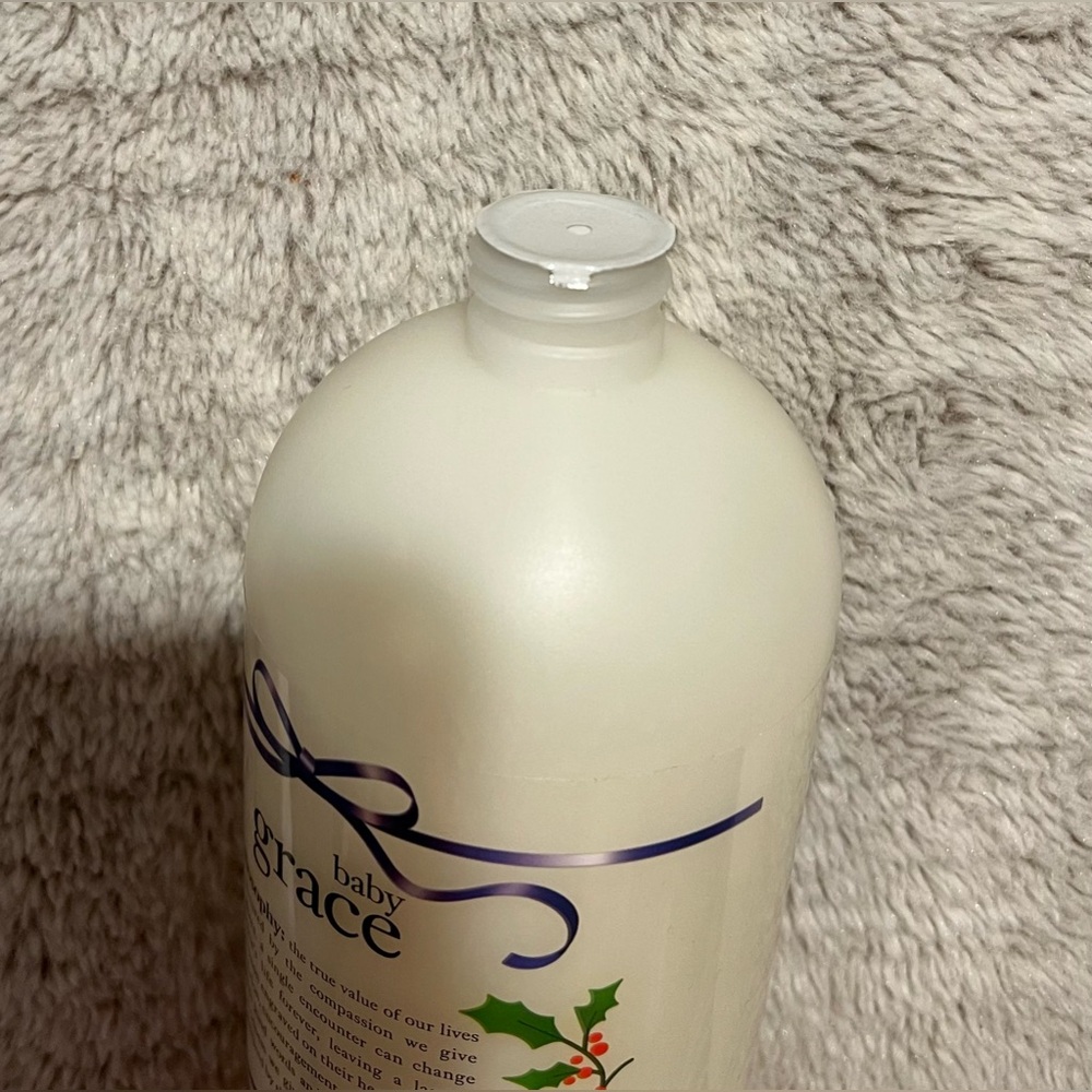 NEW PHILOSOPHY BABY GRACE SHAMPOO BATH SHOWER GEL SEALED PUMP HUGE 946ml/32fl.oz - Picture 3 of 3